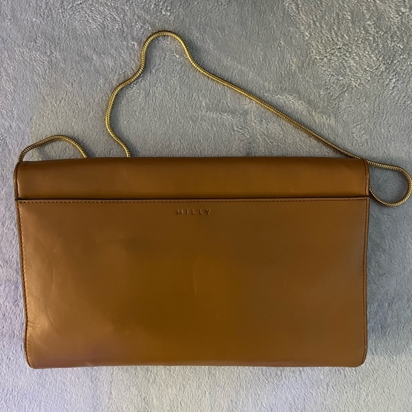 MILLY Clutch/Shoulder Bag with Matching Wallet - Picture 5 of 12